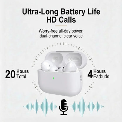 Auriculares inalámbricos con cancelación activa de ruido y sonido envolvente, latencia ultrabaja y carga inalámbrica